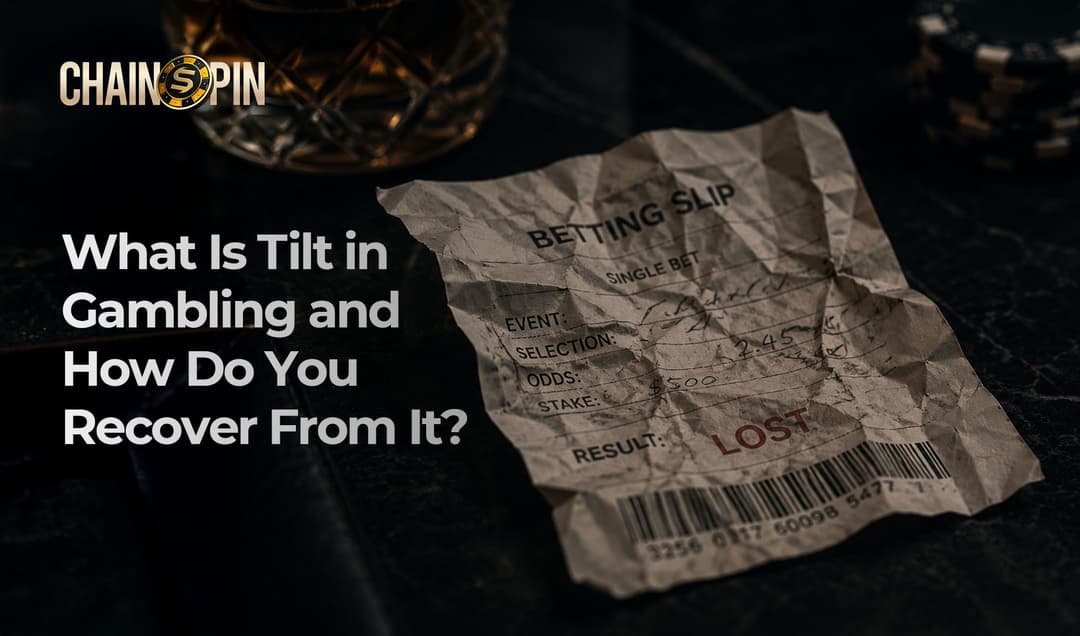 What Is Tilt in Gambling and How Do You Recover From It?